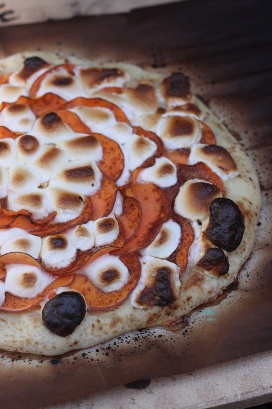 Sweet Potato Marshmallow Pizza