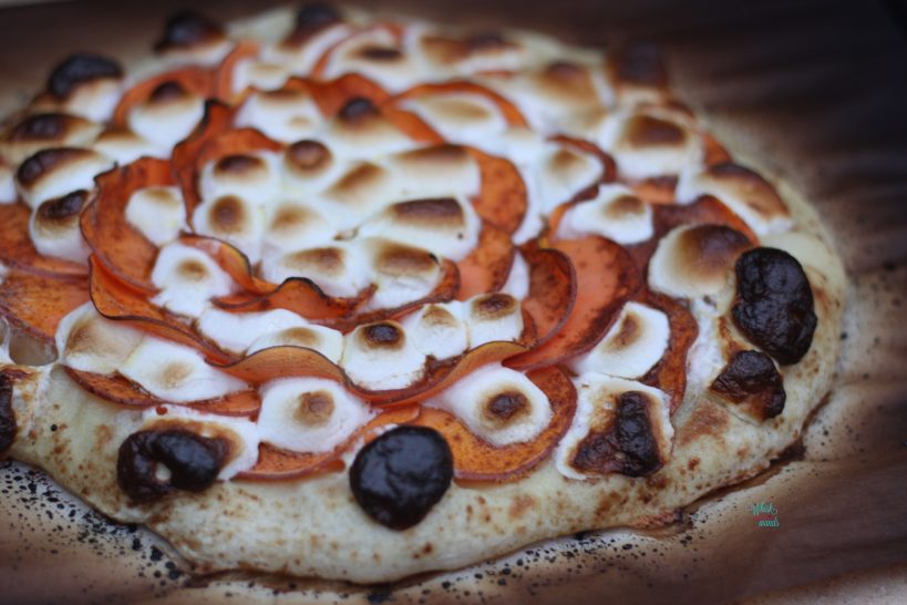 Sweet Potato Marshmallow Pizza