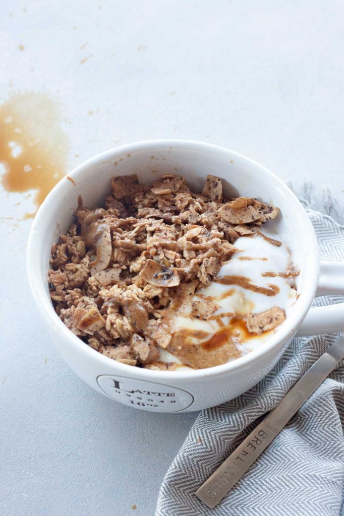 Dirty Chai Muesli Bowl