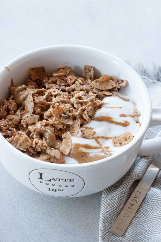 Dirty Chai Muesli Bowl