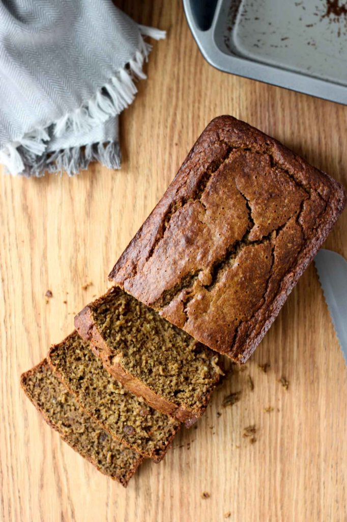 Golden Turmeric Banana Bread