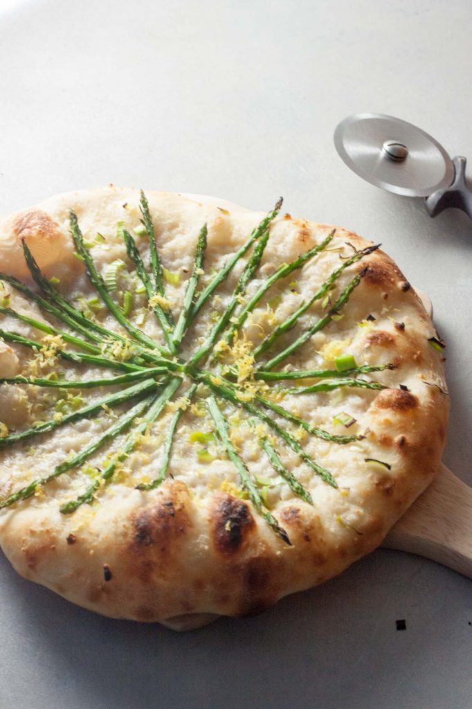 Asparagus Neapolitan Pizza