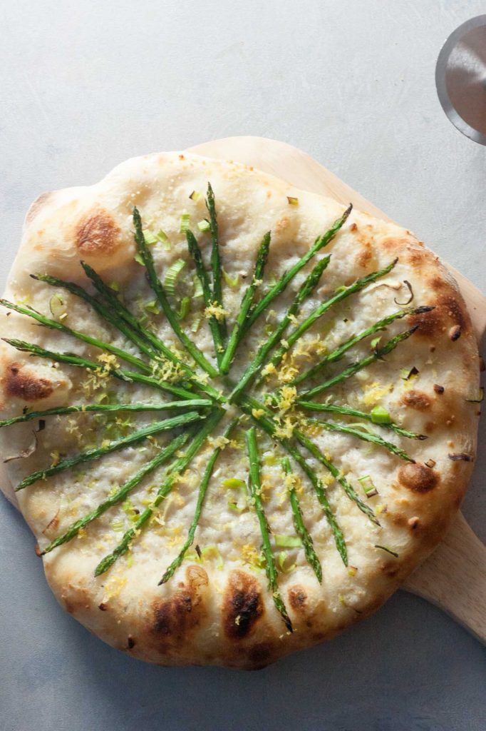 Asparagus Neapolitan Pizza