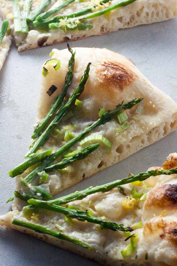 Asparagus Neapolitan Pizza