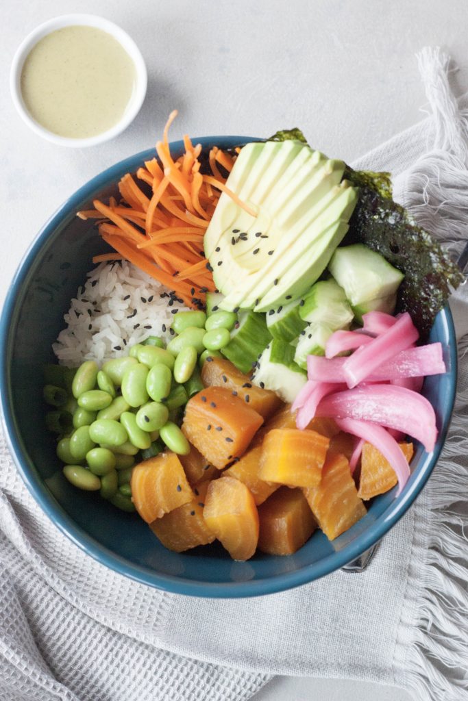 A Whisk and Two Wands, Beet this Poke Bowl