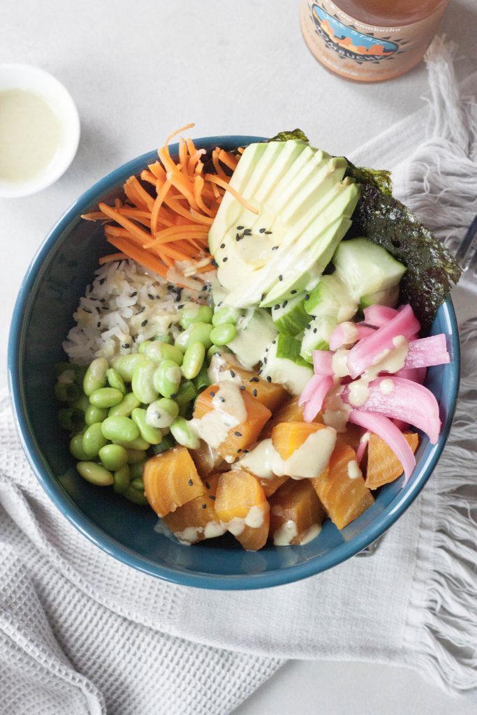 A Whisk and Two Wands, Beet this Poke Bowl