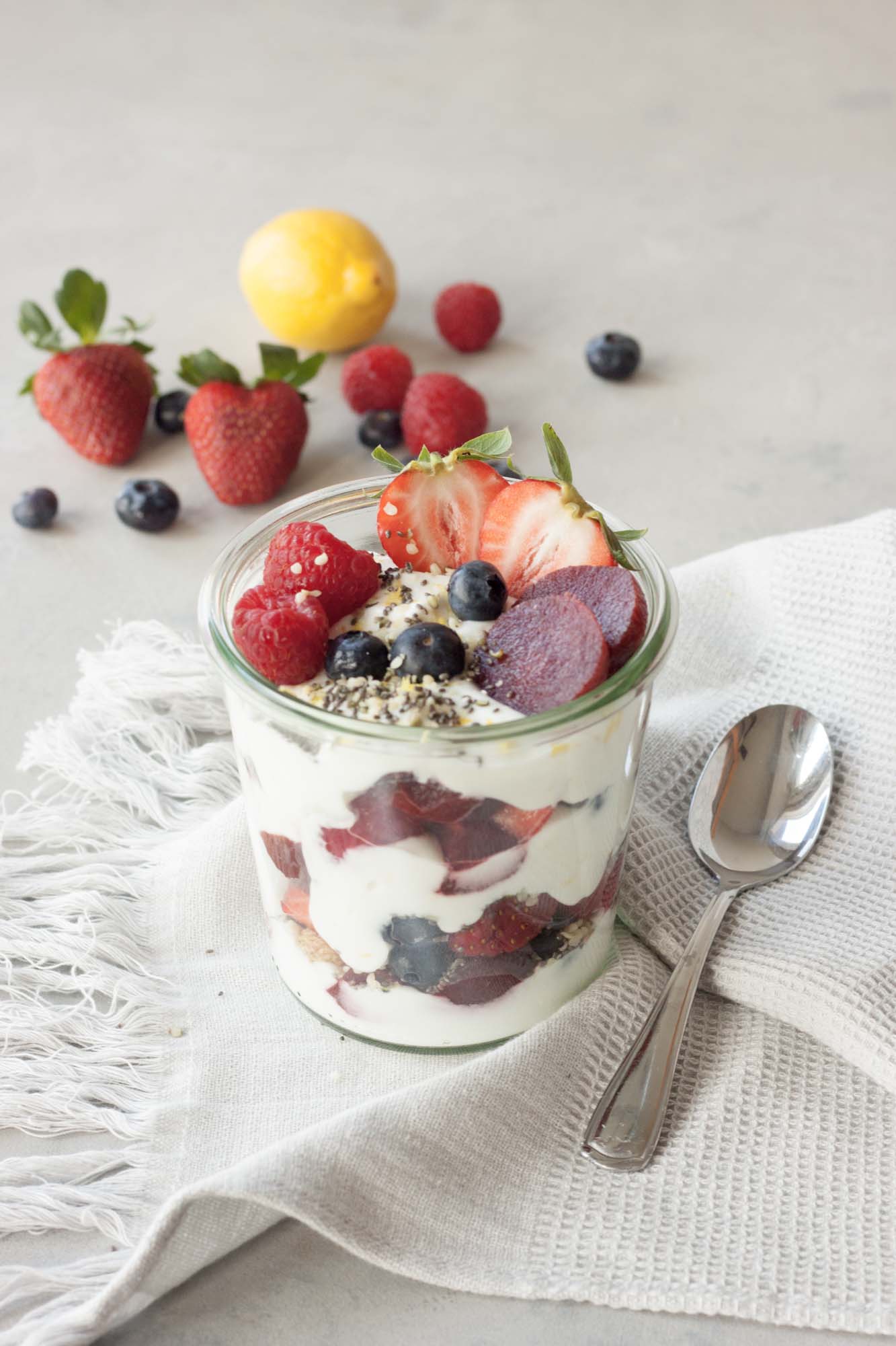 Berry Beet Parfait (5 of 5) - A Whisk and Two Wands