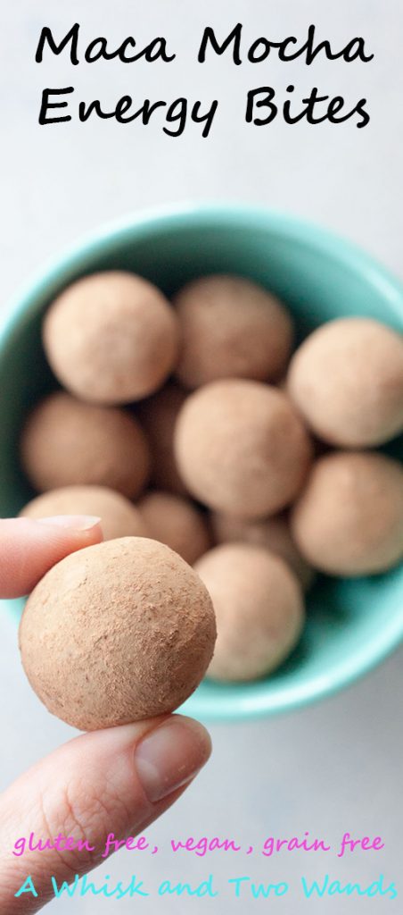 Maca Mocha Energy Bites