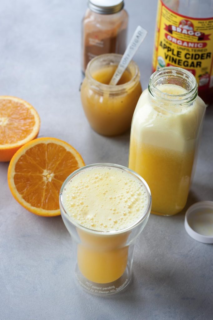 A Whisk and Two Wands, Orange Vinegar Drink