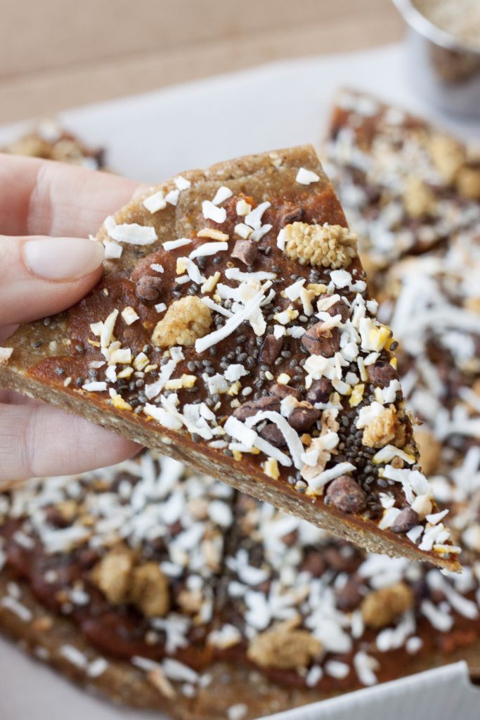 A Whisk and Two Wands, Superfood Snack Pizza