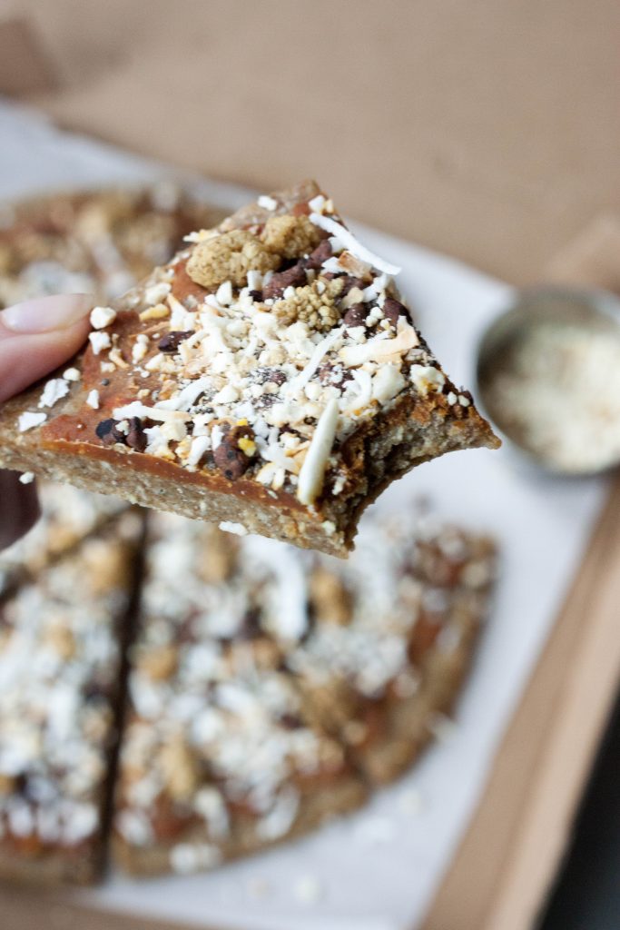 A Whisk and Two Wands, Superfood Snack Pizza