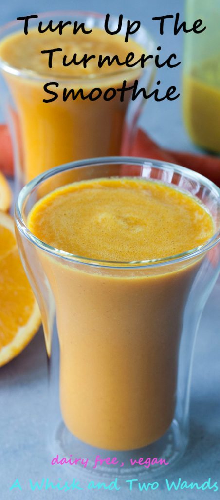 A Whisk and Two Wands, Turn Up The Turmeric Smoothie