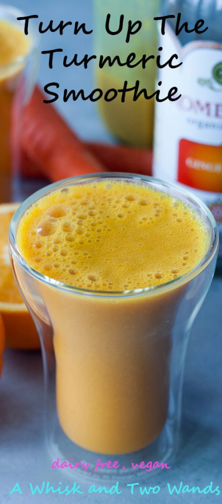 A Whisk and Two Wands, Turn Up The Turmeric Smoothie