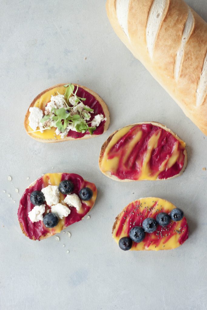 Beet Spread and Beetiful Toast, A Whisk and Two Wands