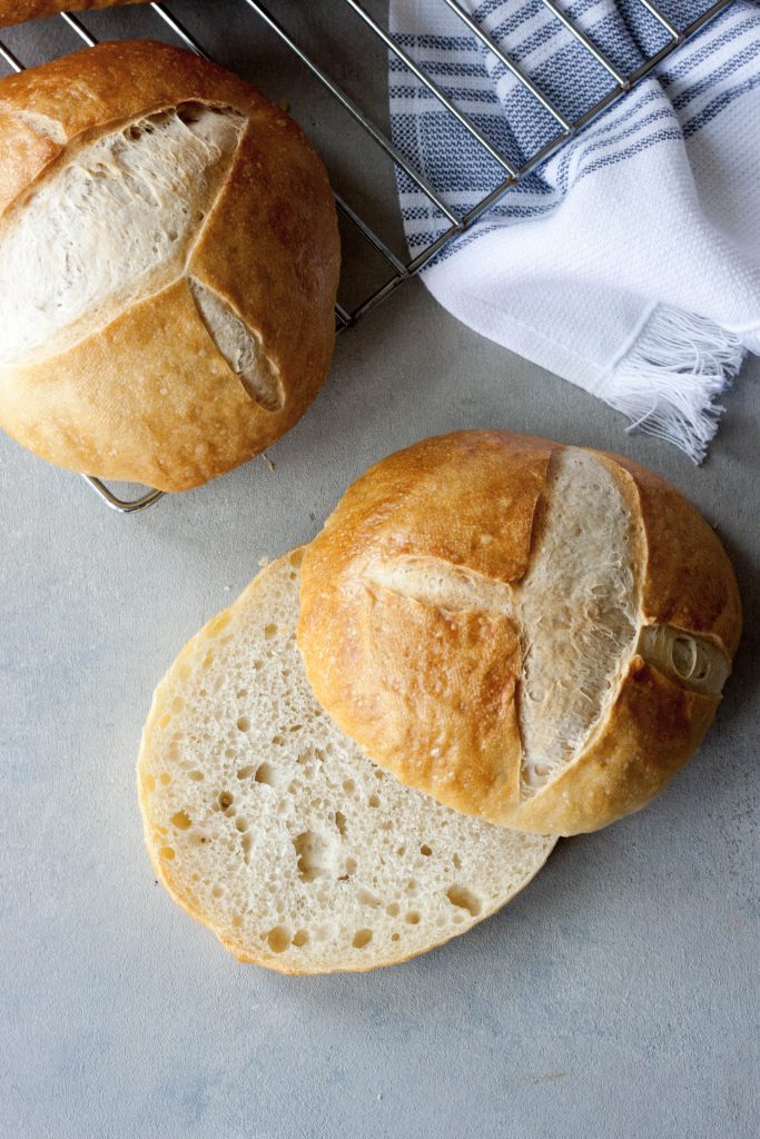 A Whisk and Two Wands Homemade Mini Sourdough Boules