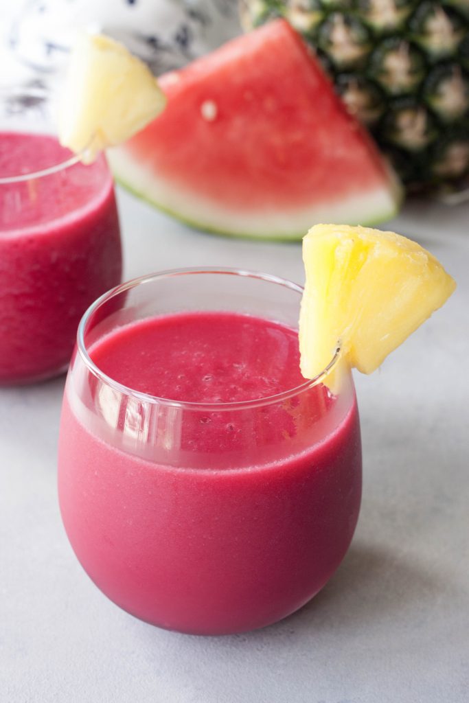 A Whisk and Two Wands, Fruits and Roots Smoothie