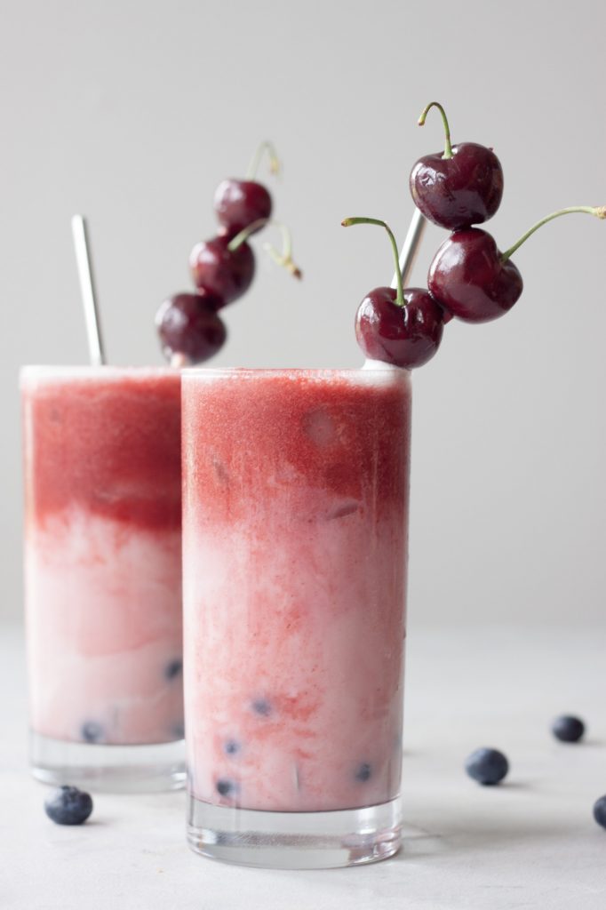 Berry Cherry Bomb Drink, A Whisk and Two Wands