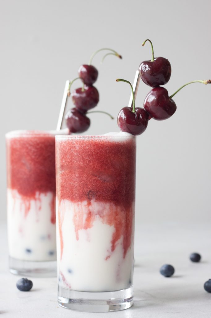 Berry Cherry Bomb Drink, A Whisk and Two Wands