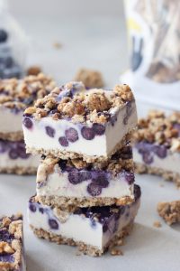 No Bake Blueberry Cheesecake Crumble Bars, A Whisk and Two Wands