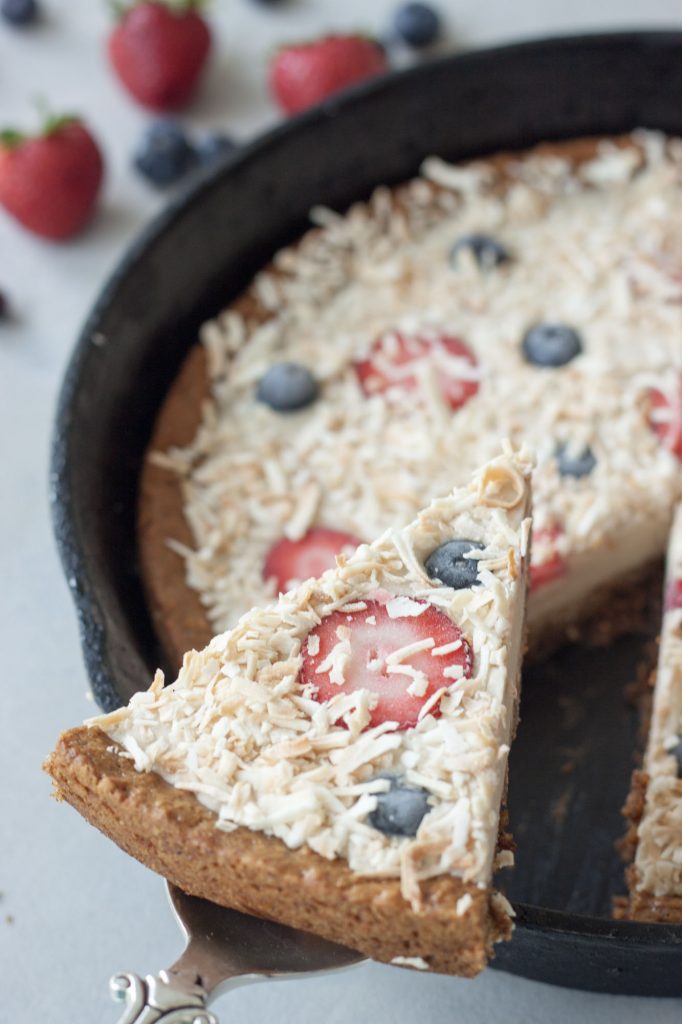 Cast Iron Ice Cream Cookie Pizza, A Whisk and Two Wands