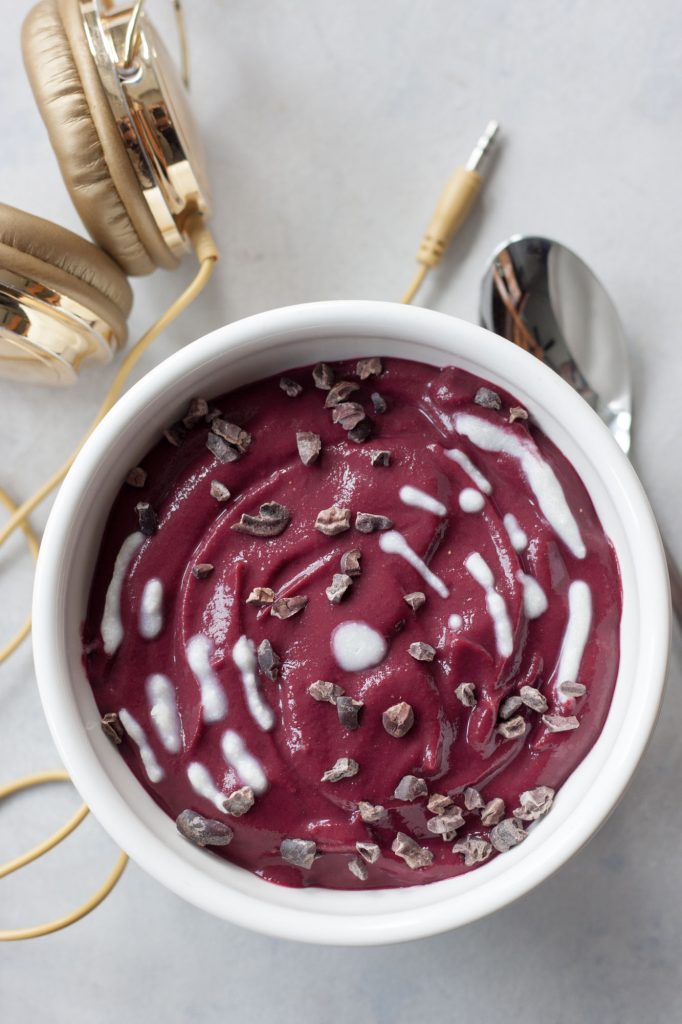 Let The Beet Drop Smoothie Bowl, A Whisk and Two Wands