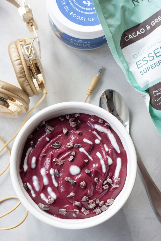 Let The Beet Drop Smoothie Bowl, A Whisk and Two Wands