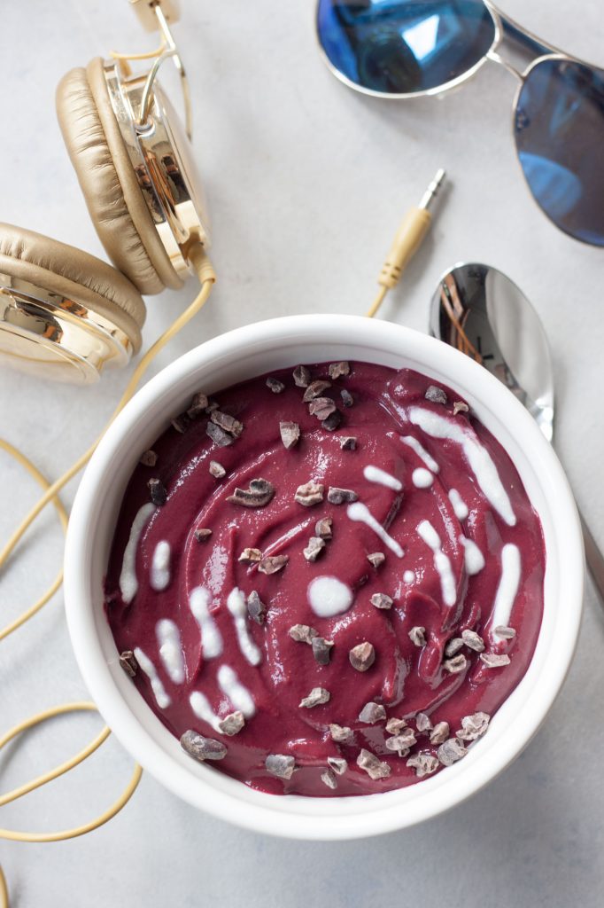 Let The Beet Drop Smoothie Bowl, A Whisk and Two Wands