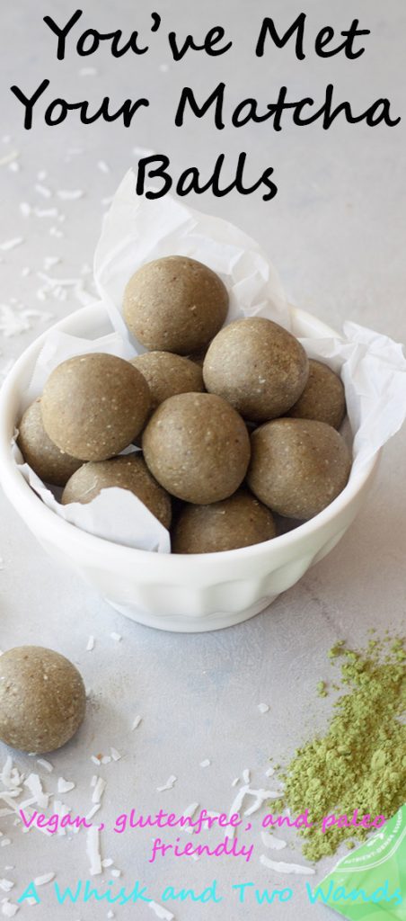 You've Met Your Matcha Balls, A Whisk and Two Wands