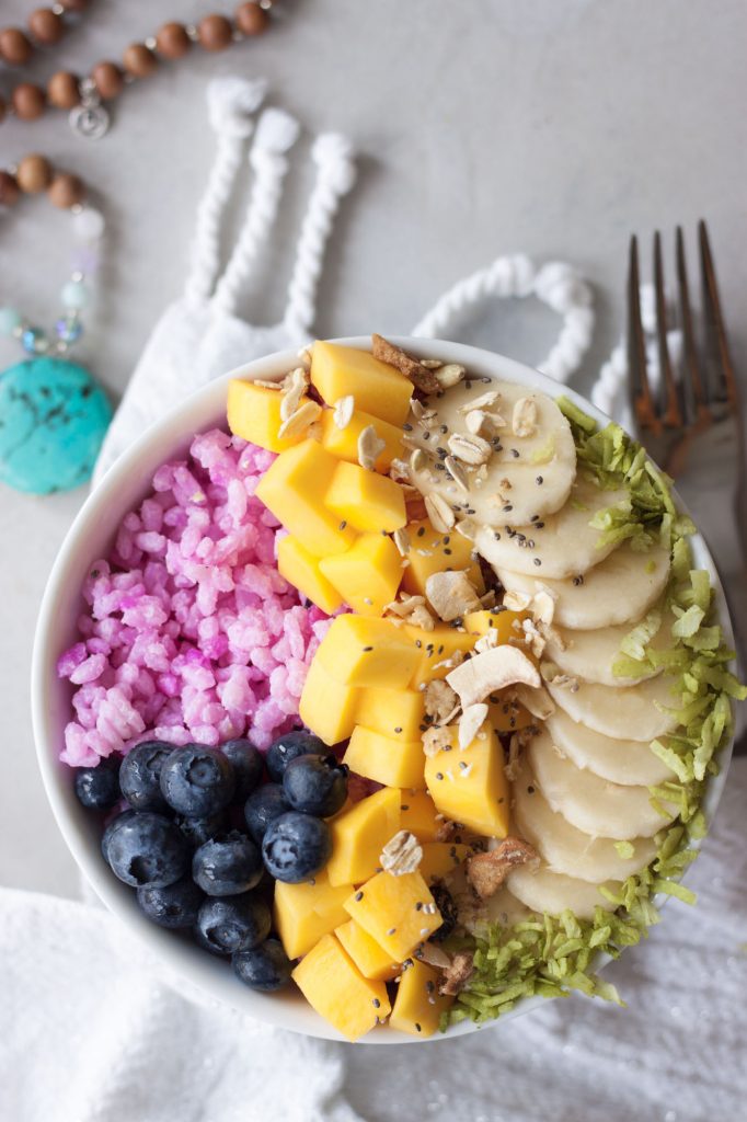 Rainbow Rice Bowl, A Whisk and Two Wands