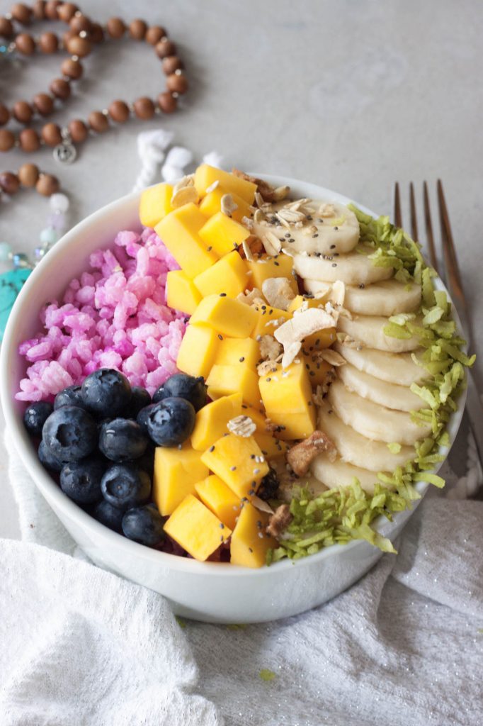 Rainbow Rice Bowl, A Whisk and Two Wands