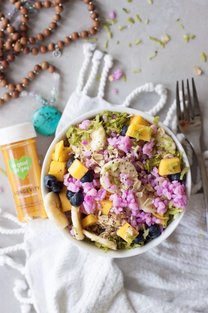 Rainbow Rice Bowl, A Whisk and Two Wands