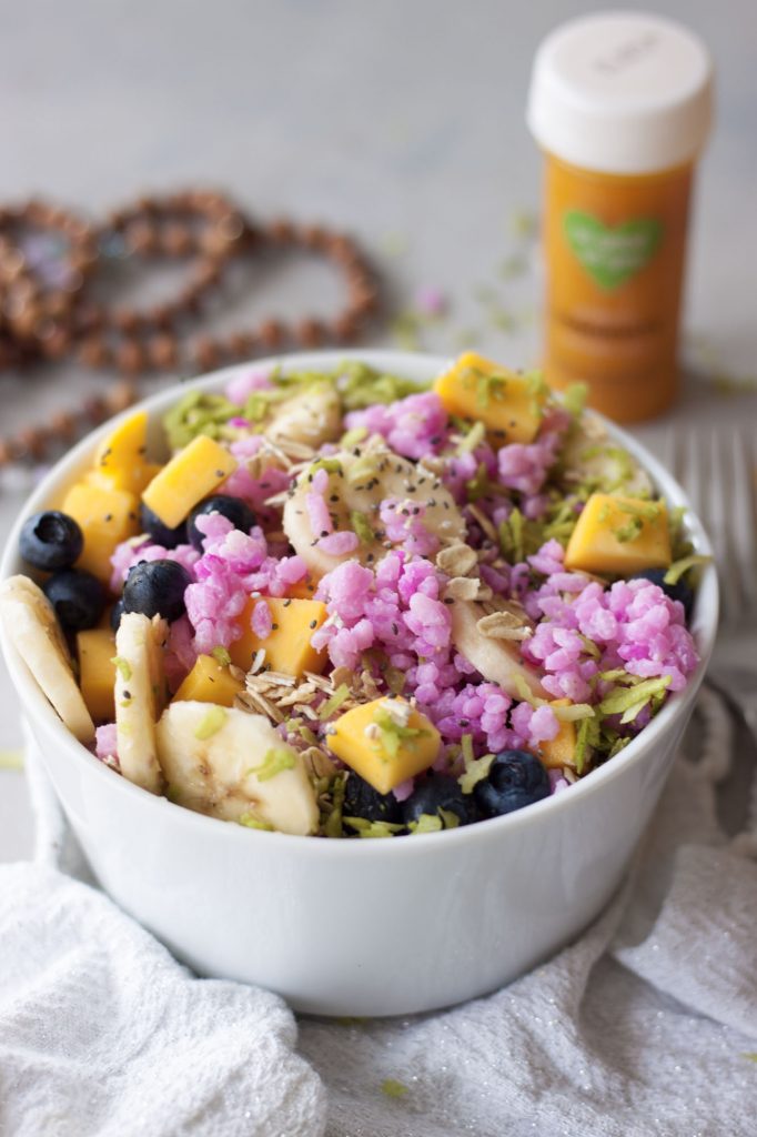 Rainbow Rice Bowl, A Whisk and Two Wands