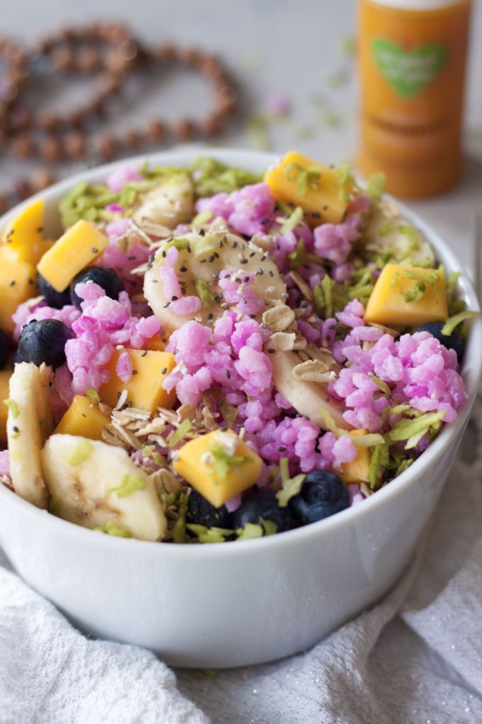 Rainbow Rice Bowl, A Whisk and Two Wands