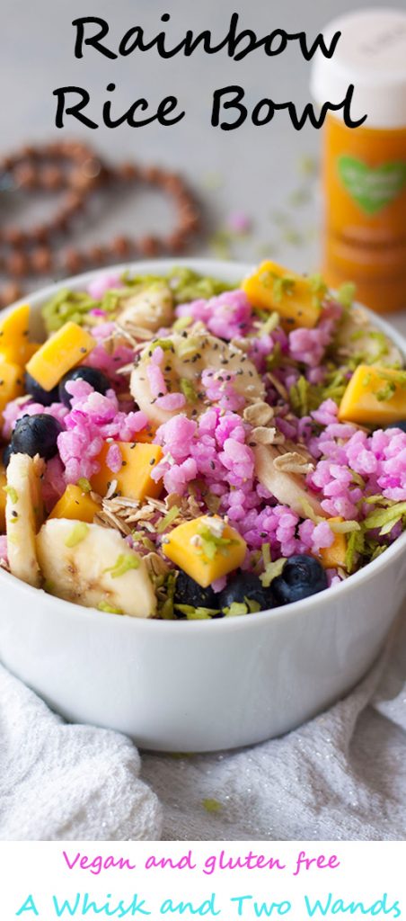 Rainbow Rice Bowl, A Whisk and Two Wands