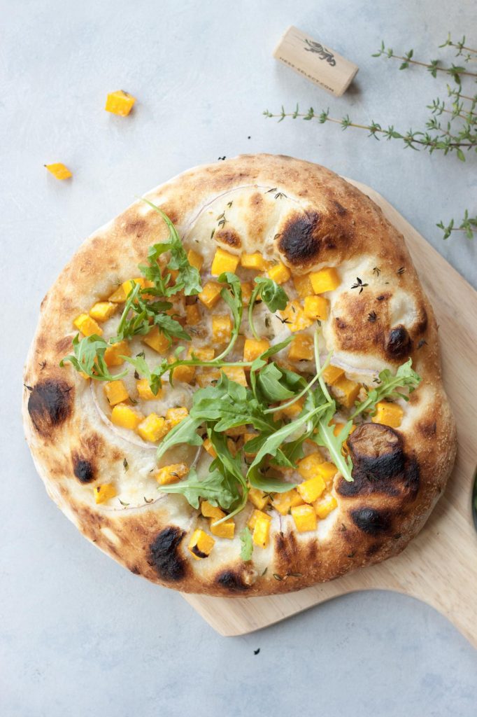 Butternut Squash Neapolitan Pizza, A Whisk and Two Wands