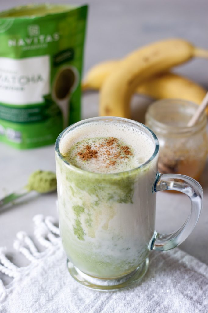 Iced Nana Matcha Latte