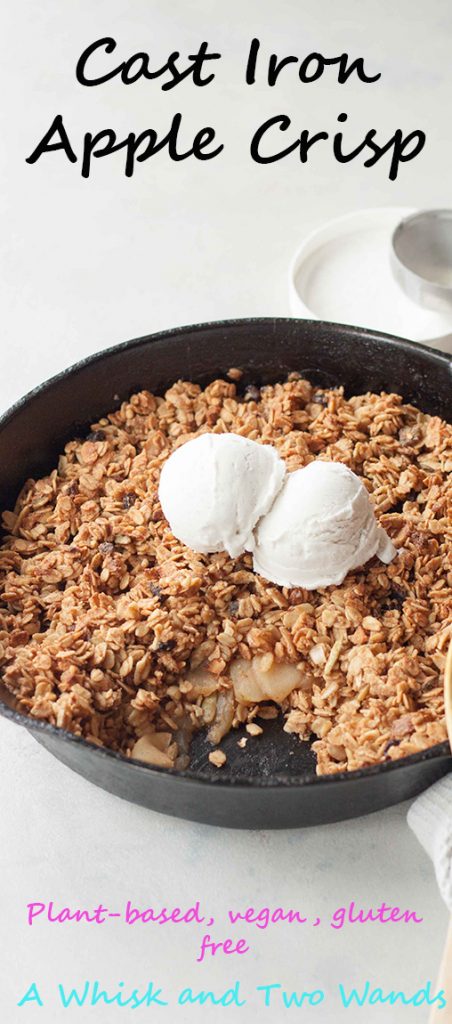 Cast Iron Apple Crisp