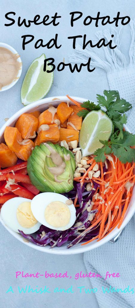 Sweet Potato Pad Thai Bowl