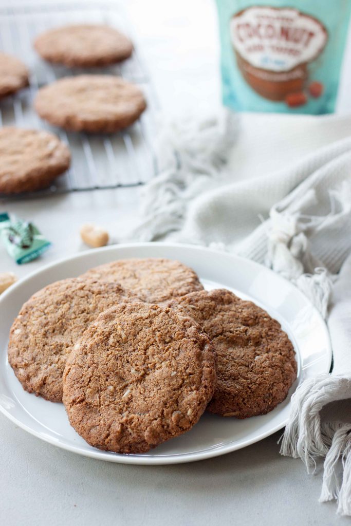 Toasted Coconut Toffee Cookies