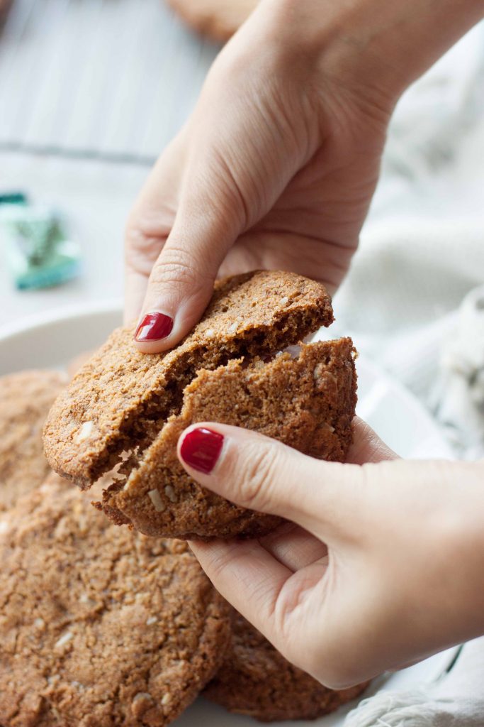 Toasted Coconut Toffee Cookies