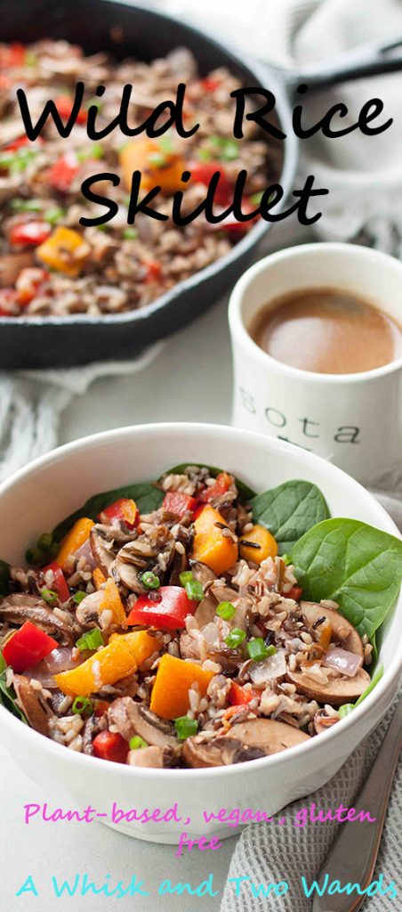 Wild Rice Skillet, A Whisk and Two Wands