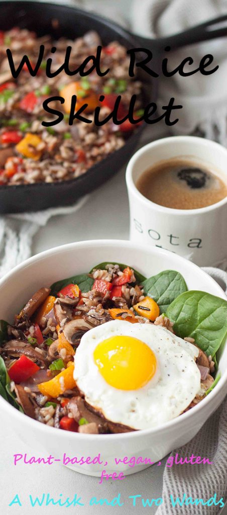 Wild Rice Skillet, A Whisk and Two Wands