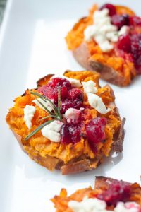 Smashed Sweet Potatoes, A Whisk and Two Wands