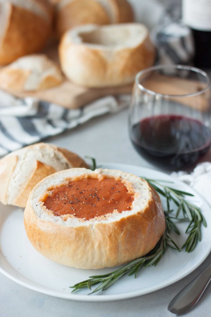 Roasted Tomato Squash Soup, A Whisk and Two Wands