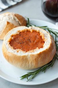 Roasted Tomato Squash Soup, A Whisk and Two Wands