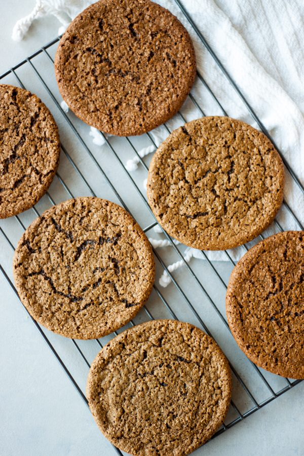 Chewy Gingerbread Cookies