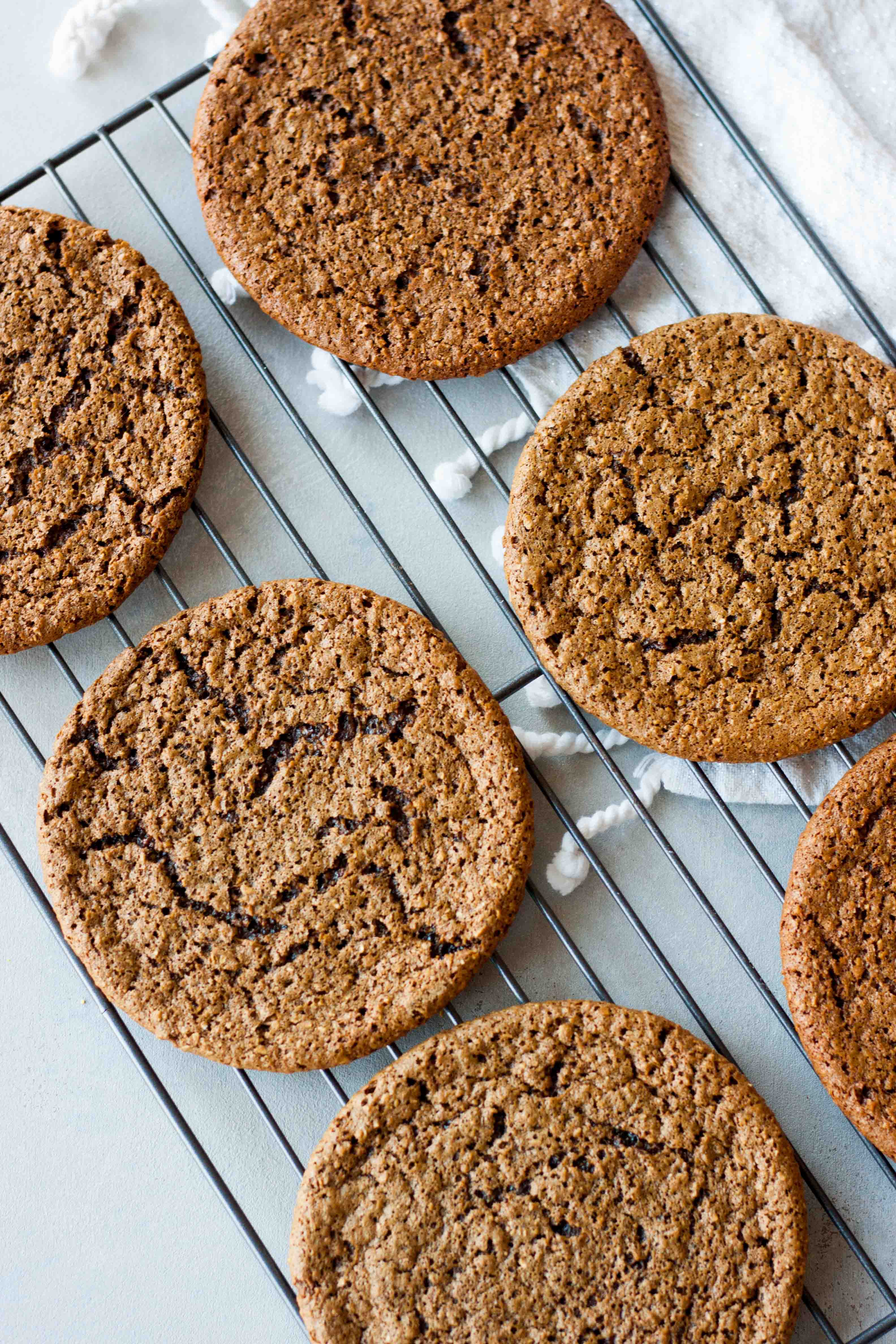 Chewy Gingerbread Cookies-7 - A Whisk and Two Wands