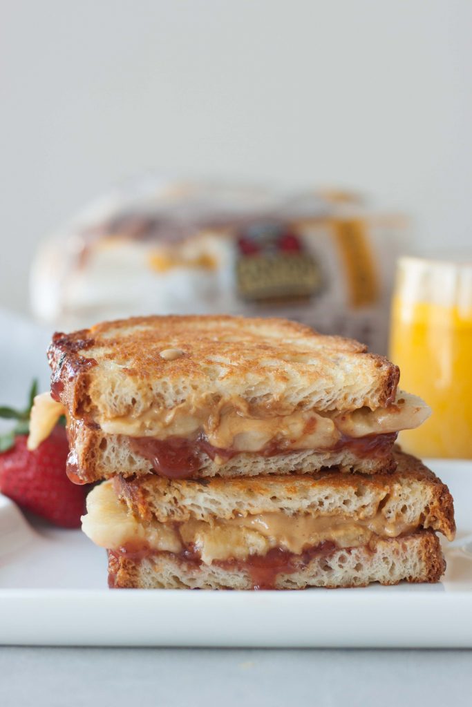 Grilled Peanut Butter Jam Nana Sandwich