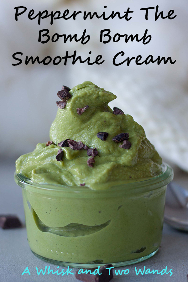 green smoothie, ice cream, avocado