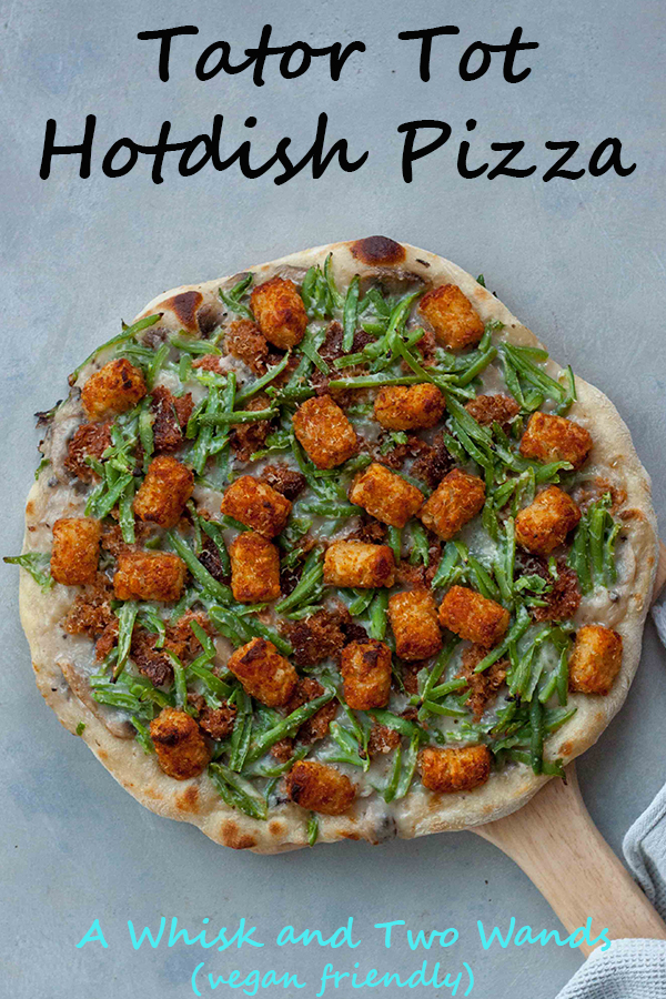 Tator Tot Hotdish Pizza